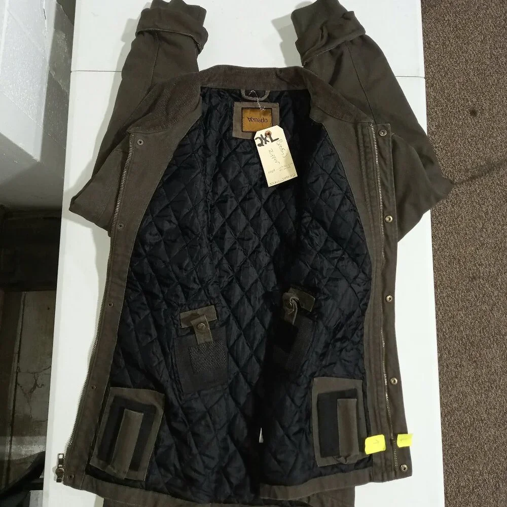 CANVAS CONCEALED CARRY JACKET - Moss | 2XL - Picture 4 of 11